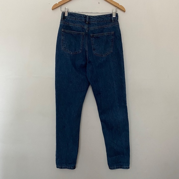 **$5 SALE** Primark Medium Wash Straight Leg High Waisted Jeans - Picture 4 of 4